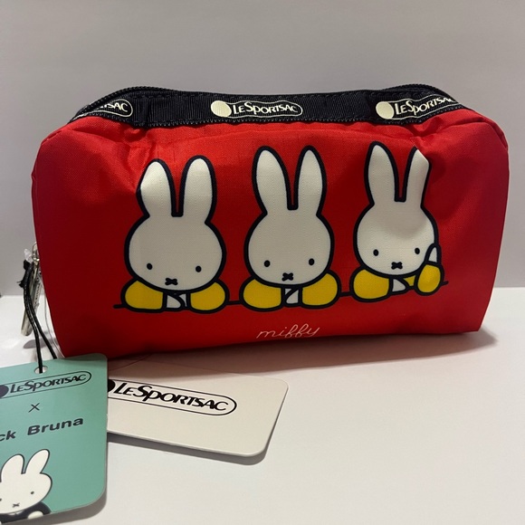 Lesportsac Handbags - LeSportsac Miffy Rectangular Cosmetic Pouch